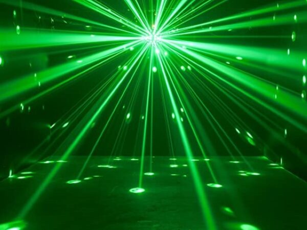 Lichtset 4: 2x led spiegelbol-effect aan statief - Afbeelding 2