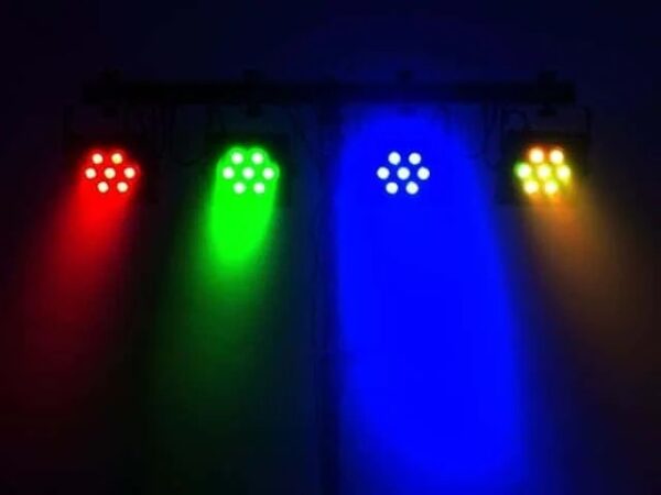 Lichtset 1: 4x led spots op statief - Afbeelding 2